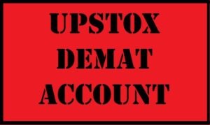 Upstox Demat Account